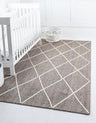 Natural Jute Hand Braided Bohemian Jute Colorful Area Rugs
