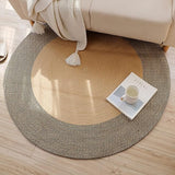 Hand Woven Round Area Rugs Living Room Bedroom Study Computer Chair