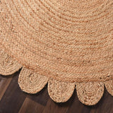 Gole Design Round Braided Carpet Rug