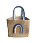 Jute Lunch Bag for Office | Picnic Basket | Tote Handbag for Lunch Box