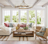 Premium White and Natural Jute Flat Weave Scandinavian Jute Rug,Hemp Area Rugs