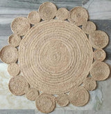 Special Designed Jute Rug Handmade Rustic Look Jute Area Rugs