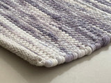 Chindi Cotton Area Rug Handmade Indian Recycled Eco Friendly Decor for Living Room