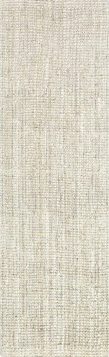 Hand Woven Ashli Handwoven Solid Jute Farmhouse, Boho Jute Carpets
