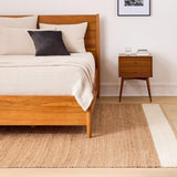 Premium Hand-Woven Bohemian Jute Rug, Hemp Area Rugs