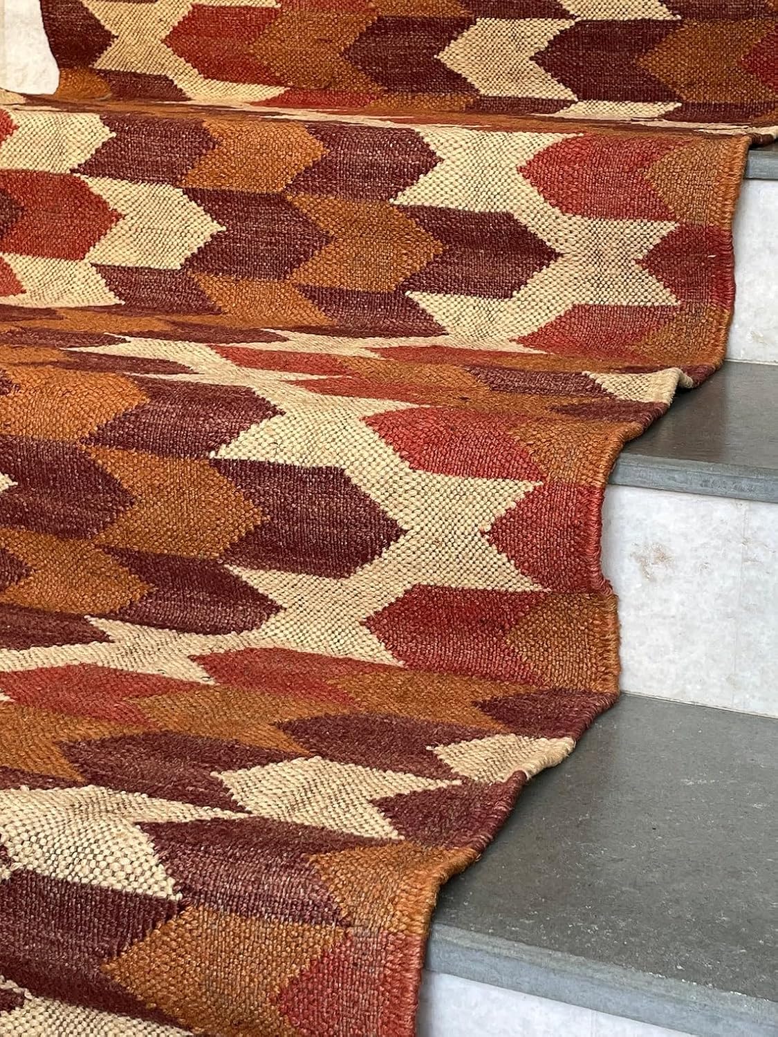 Handmade Kilim Stair Runner Rug, Stair Runner by The Foot