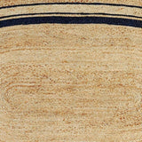 Rikki Braided Border Bohemian Natural fiber rugs