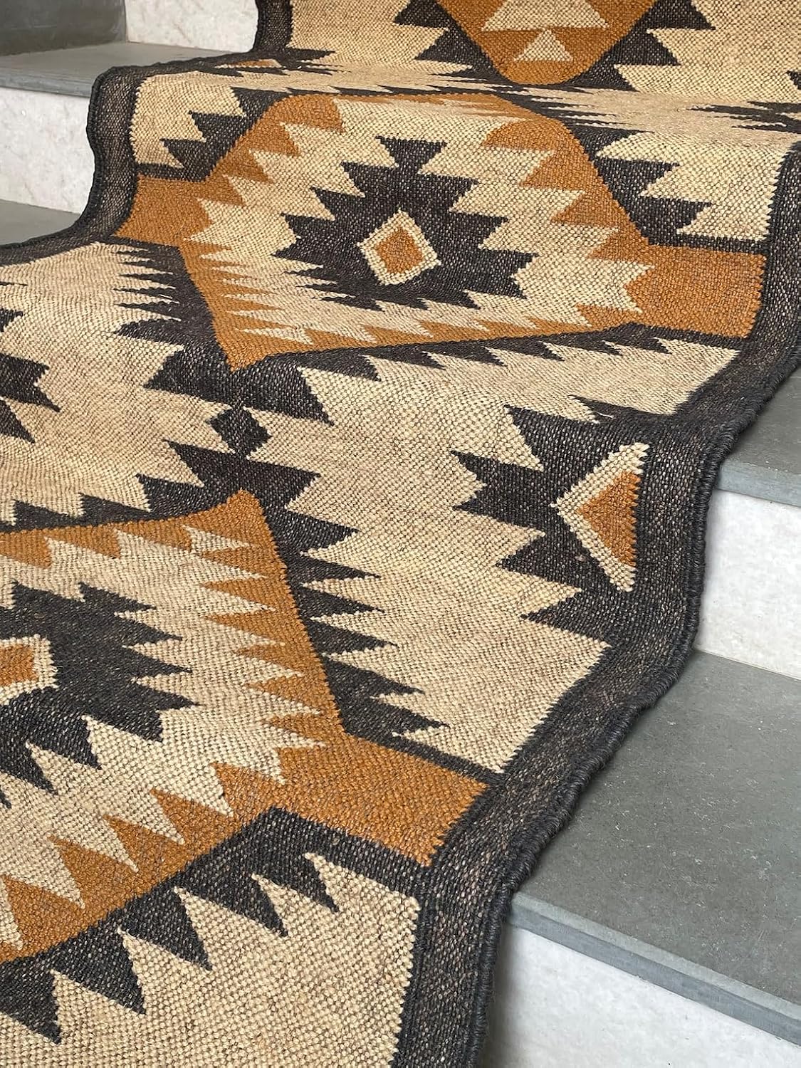 Indoor-Outdoor Stair Runners Rugs, Modern Stair Runners