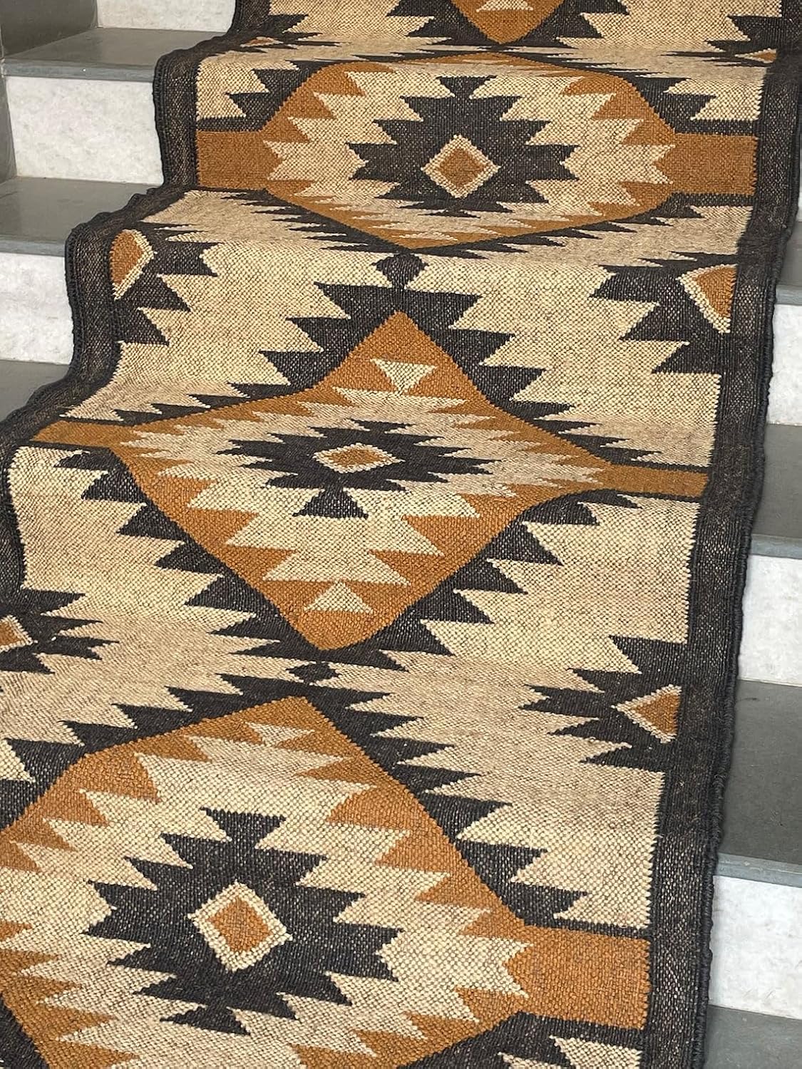 Indoor-Outdoor Stair Runners Rugs, Modern Stair Runners