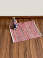 Chindi Cotton Area Rug Handmade Indian Recycled Eco Friendly Decor for Living Room