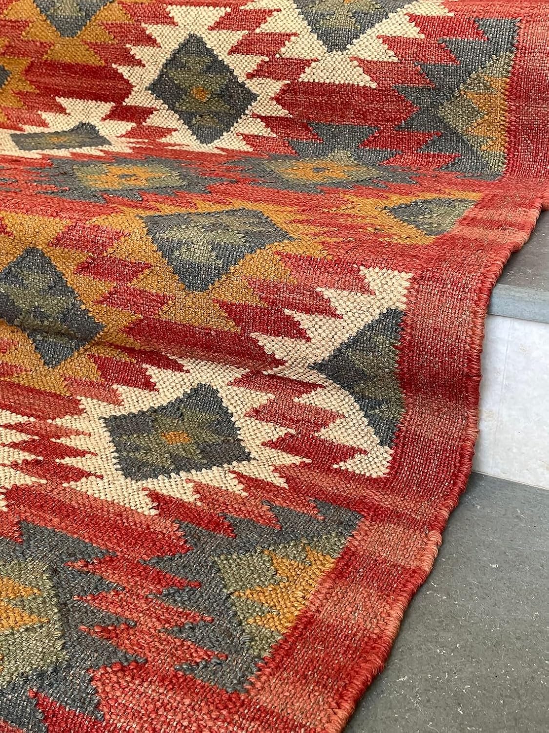 Decorative Stair Runners Rugs, Hand Woven Handmade Kilim Stair Runner Rugs