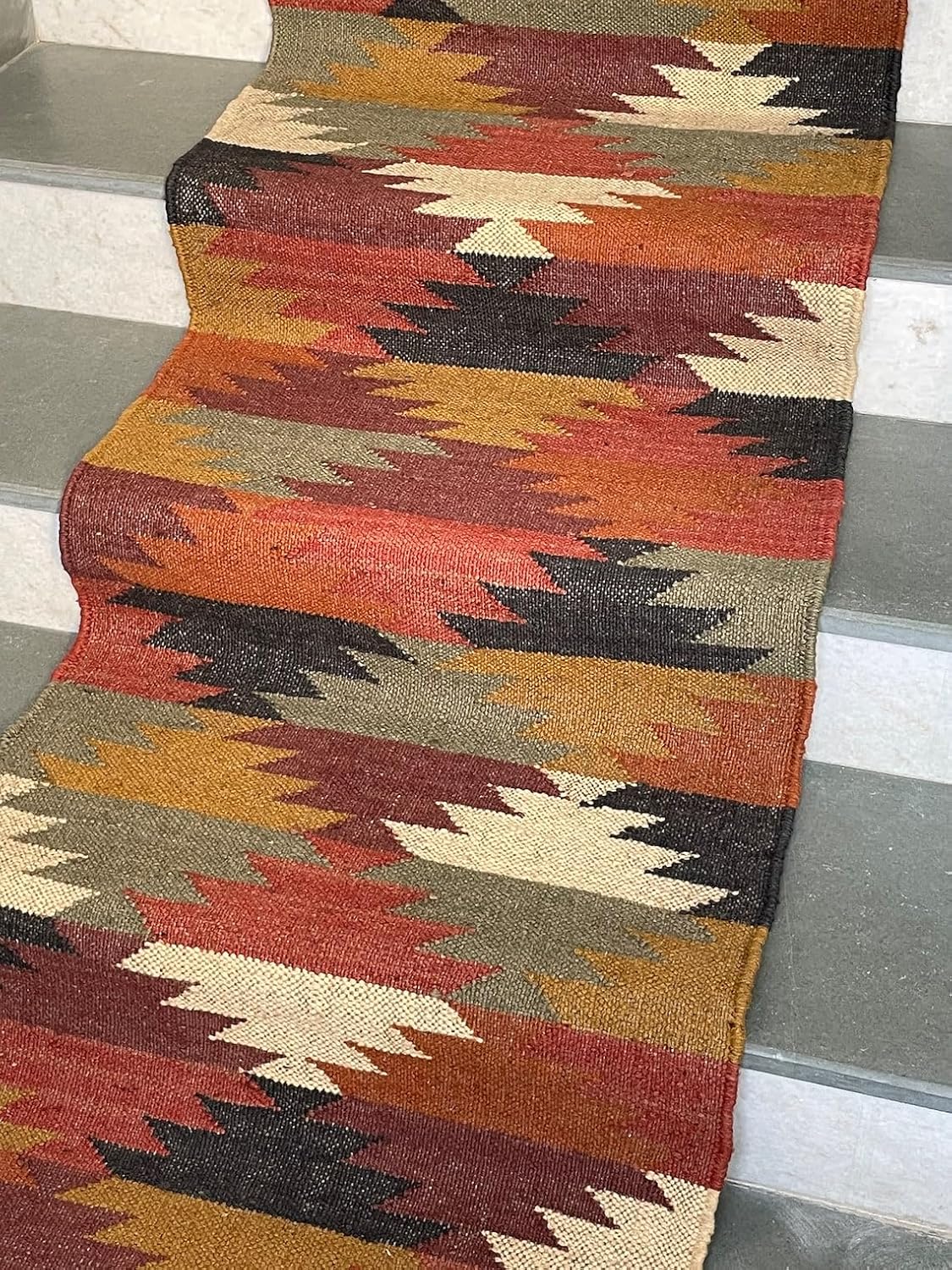 Non-Slip Stair Runners For Home, Indoor-Outdoor Stair Runners Rugs