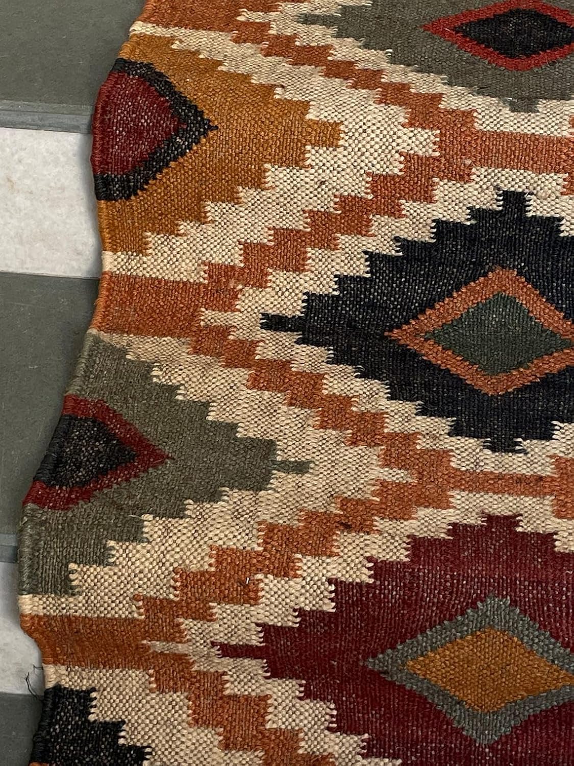 Bohemian Kilim Stair Runner Rug, Indoor Stair Runners