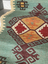 Hand Woven Kilim Stair Runner Rug, Eco-Friendly Stair Runners Rugs