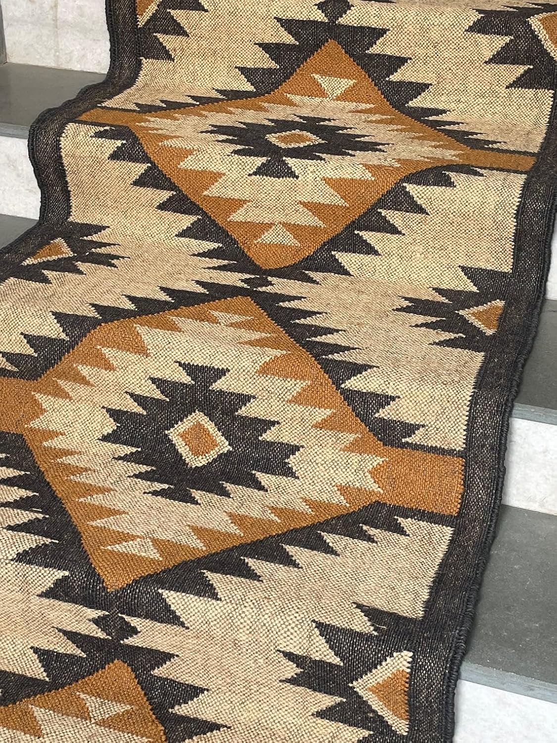 Indoor-Outdoor Stair Runners Rugs, Modern Stair Runners