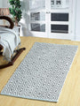 Cotton Rugs Washable Handwoven Zig Zag Pattern
