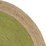 Round Carpet Rug Hand Braided Jute Area Rug