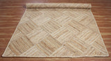 Unique Design Geometric for Handmade jute rugs