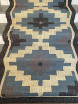 Tapis d'escalier Kilim tissé à la main 
