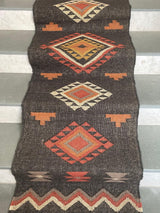 Decorative Stair Runners Rugs, Wool-Jute Stair Runner