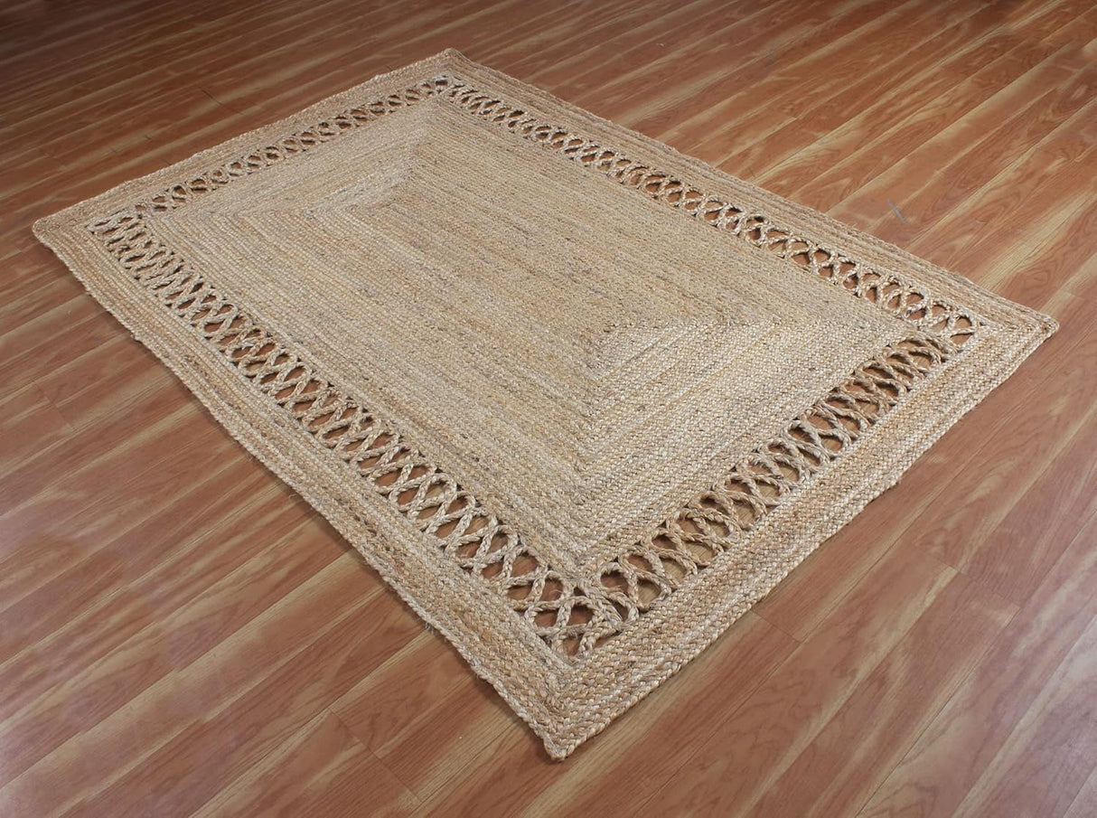 Handmade Boho Braided  Ideal For Natural Jute Rug Carpet