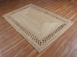 Handmade Boho Braided  Ideal For Natural Jute Rug Carpet
