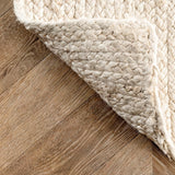 Rigo Hand Woven Off White Rugs For Bedroom