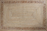 Handmade Boho Braided  Ideal For Natural Jute Rug Carpet