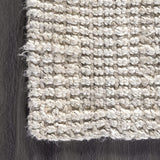 Hand Woven Ashli Handwoven Solid Jute Farmhouse, Boho Jute Carpets