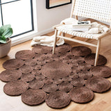 Handmade Boho Farmhouse Jute Carpet For Office