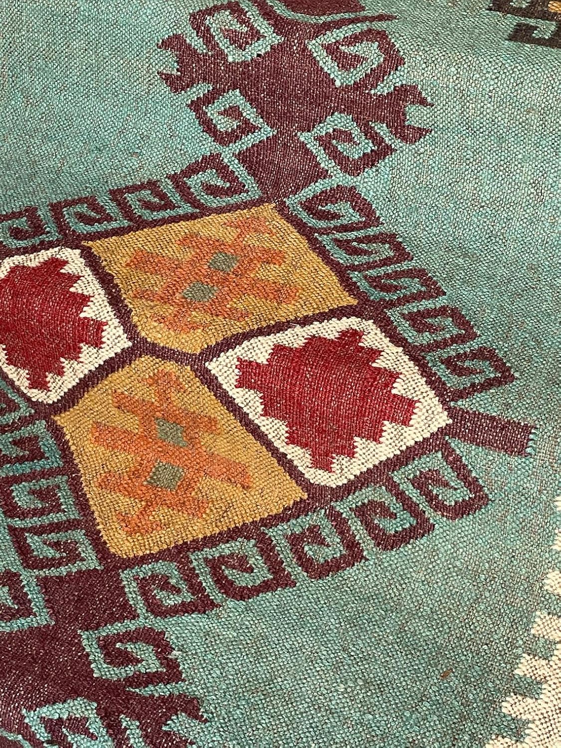 Hand Woven Kilim Stair Runner Rug, Eco-Friendly Stair Runners Rugs