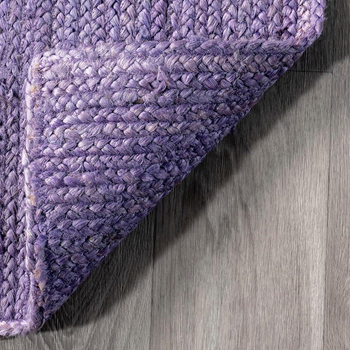 Rigo Hand Woven Purple  Area Rugs For Living Room