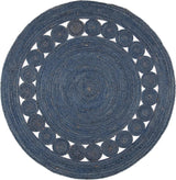 Round Carpet Hand Braided Natural Jute Rug