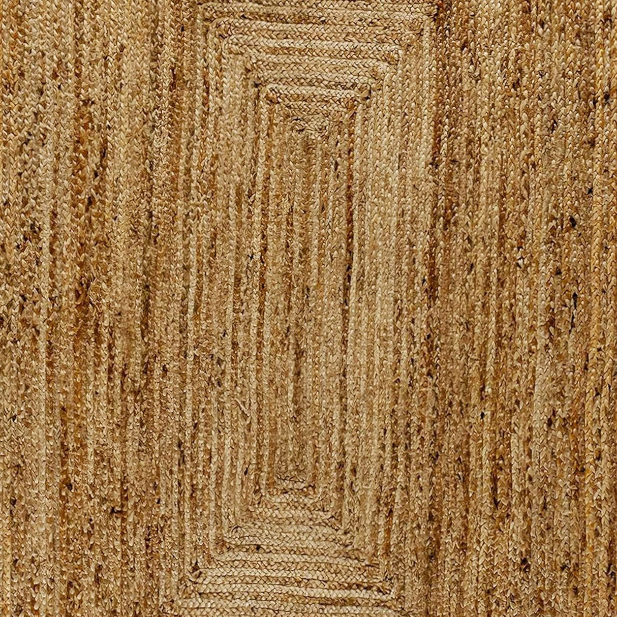 Eco-Friendly Handwoven Jute Rug – Braided Natural Carpet for Home Décor