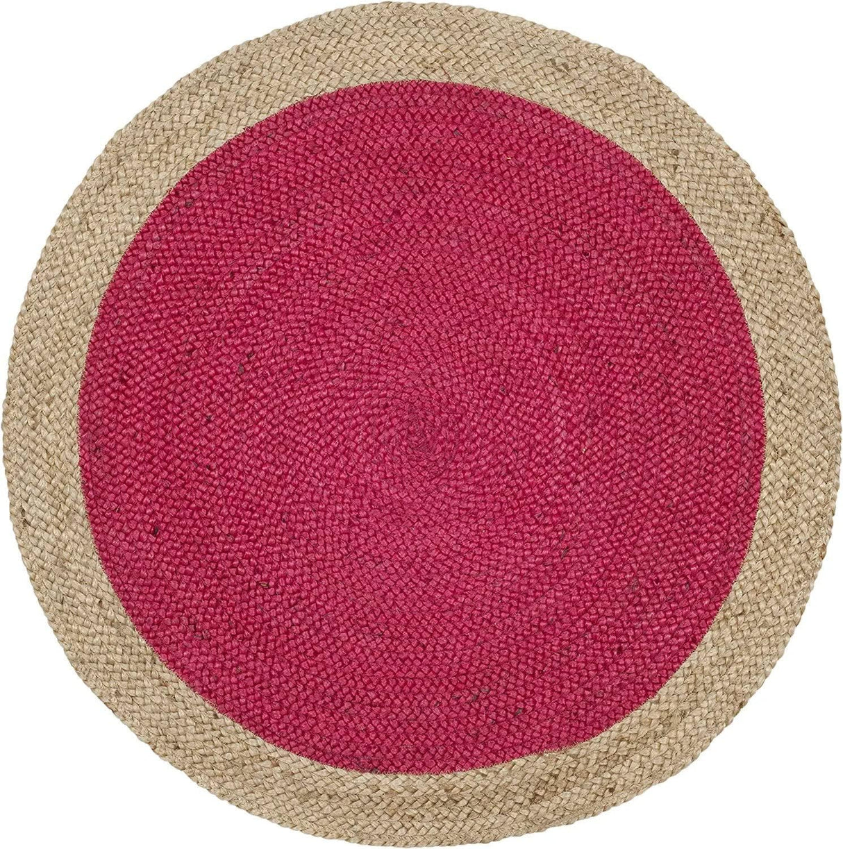 Round Carpet Rug Hand Braided Jute Area Rug
