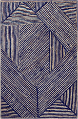 Unique Geometric Jute Rug – Handcrafted Natural Fiber Rug for Modern Spaces