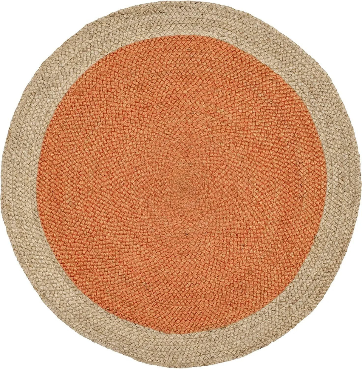 Round Carpet Rug Hand Braided Jute Area Rug
