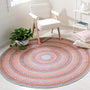 Natural Jute Round Rug, Handmade Braided Jute Area Rug