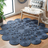 Handmade Boho Farmhouse Jute Carpet For Office