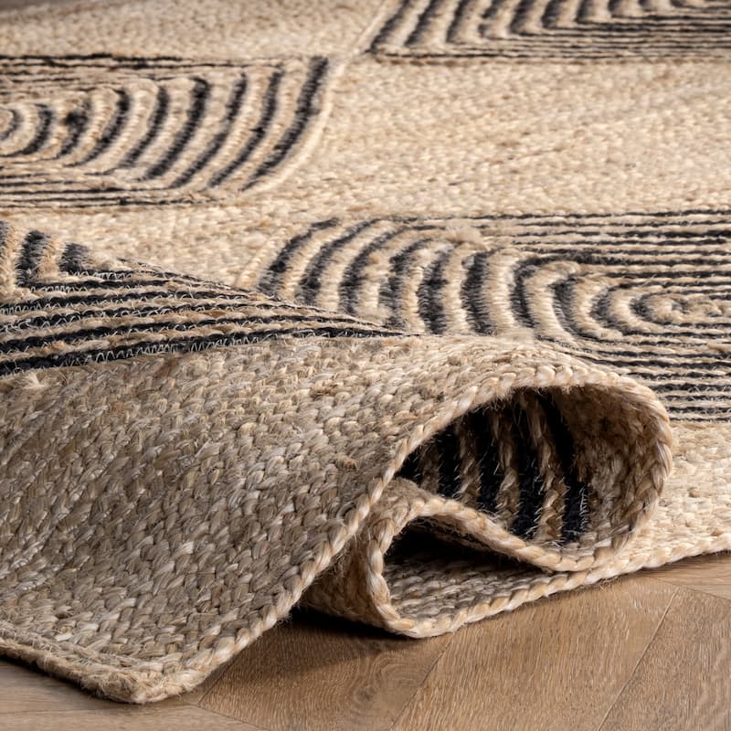 Diamond Jute Area Rug