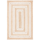 Eco-Friendly Handwoven Jute Rug – Braided Natural Carpet for Home Décor