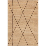 Natural Jute Area Rug, Hand Braided Hemp Rug