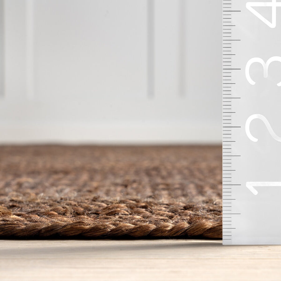 Natural Fiber Rug from India, Eco-Friendly Jute Rug