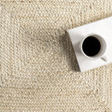 Natural Fiber Rug from India, Eco-Friendly Jute Rug