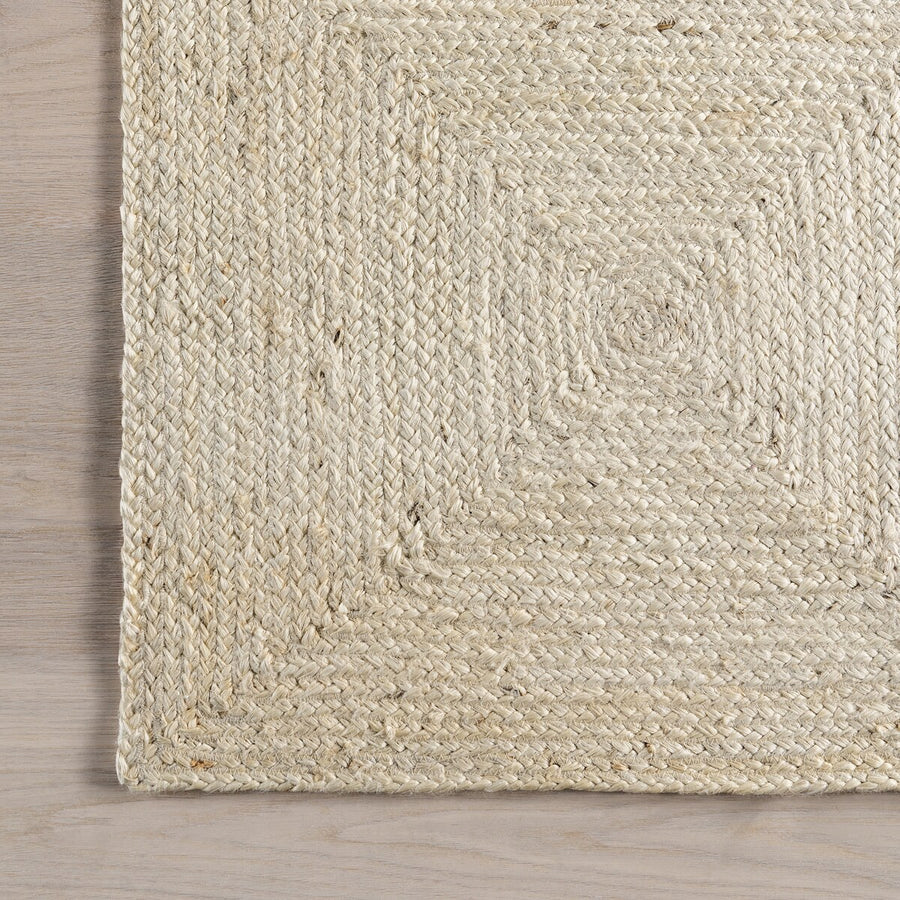 Natural Fiber Rug from India, Eco-Friendly Jute Rug