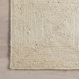 Natural Fiber Rug from India, Eco-Friendly Jute Rug