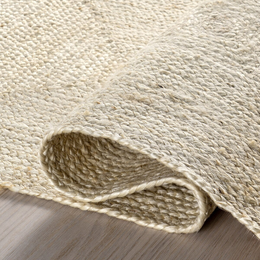 Natural Fiber Rug from India, Eco-Friendly Jute Rug