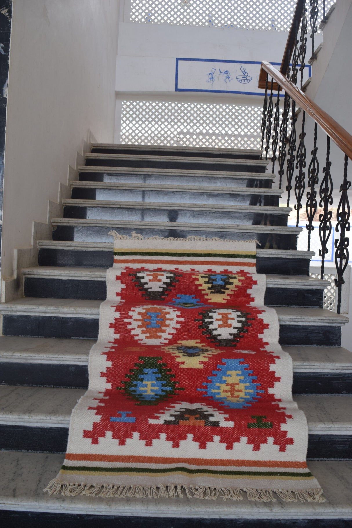 Handmade Custom Stair Runners For Modern Wool And Jute Runner Rugs