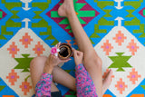 Colorful Kilim Rug Handmade, Woolen Rug