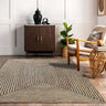Rustic Bohemian Handwoven Jute Rug – Braided Area Carpet for Home Décor